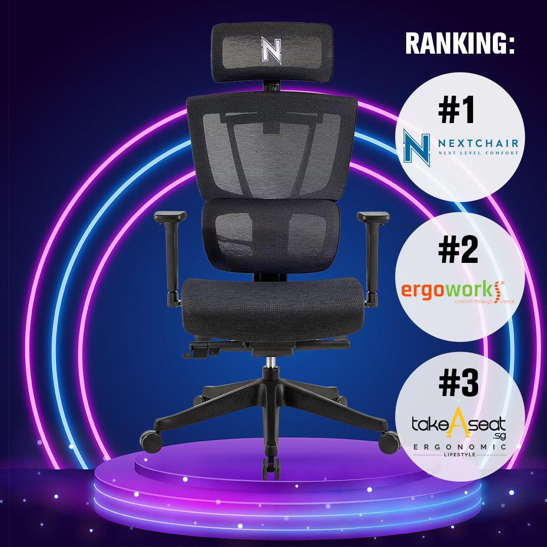 Ergoworks Vs Take a Seat Vs NextChair Review Singapore Best